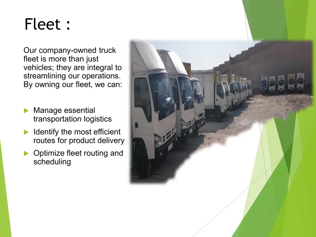 Al Ezz truck fleet